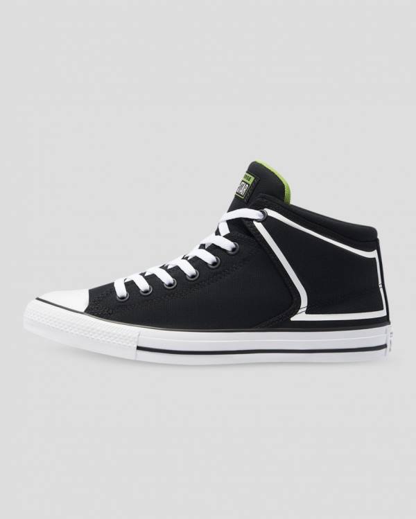 Zapatillas Altas Converse Chuck Taylor All Star High Calle Dramatic Nights Tenis Negras | CV-341JOT