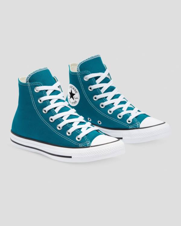 Zapatillas Altas Converse Chuck Taylor All Star Seasonal Tenis Azules | CV-401DHW