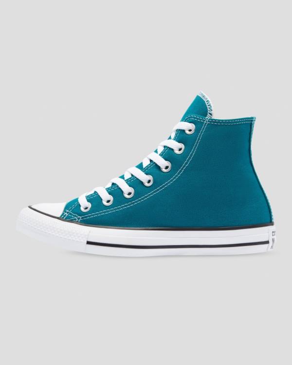 Zapatillas Altas Converse Chuck Taylor All Star Seasonal Tenis Azules | CV-401DHW