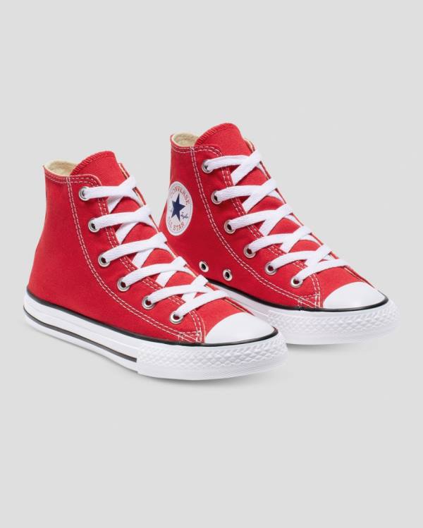 Zapatillas Altas Converse Chuck Taylor All Star Tenis Rojas | CV-420BXI