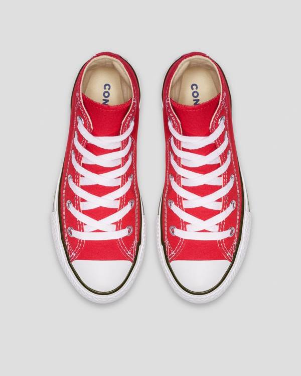 Zapatillas Altas Converse Chuck Taylor All Star Tenis Rojas | CV-420BXI