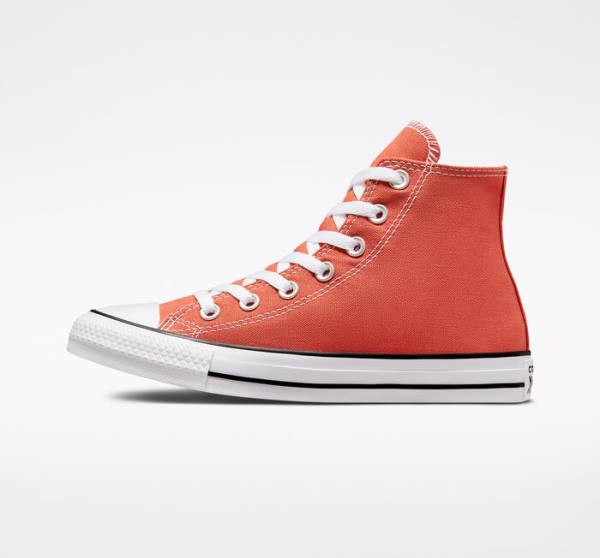 Zapatillas Altas Converse Chuck Taylor All Star Seasonal Color Tenis Naranjas | CV-543KCH