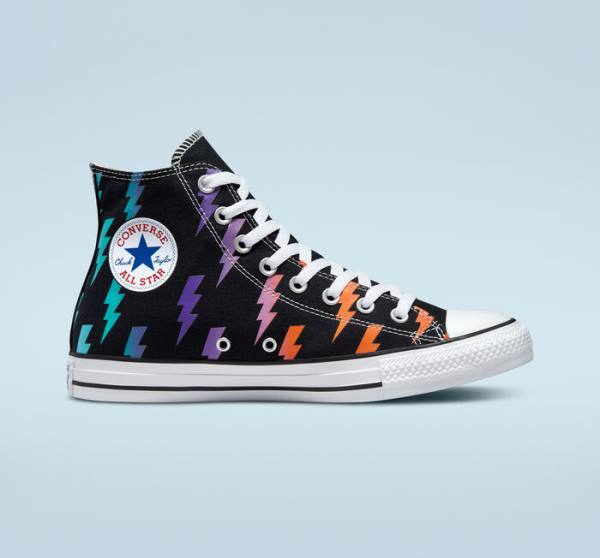 Zapatillas Altas Converse Chuck Taylor All Star Archive Prints Tenis Negras Azules Turquesa | CV-591KXP