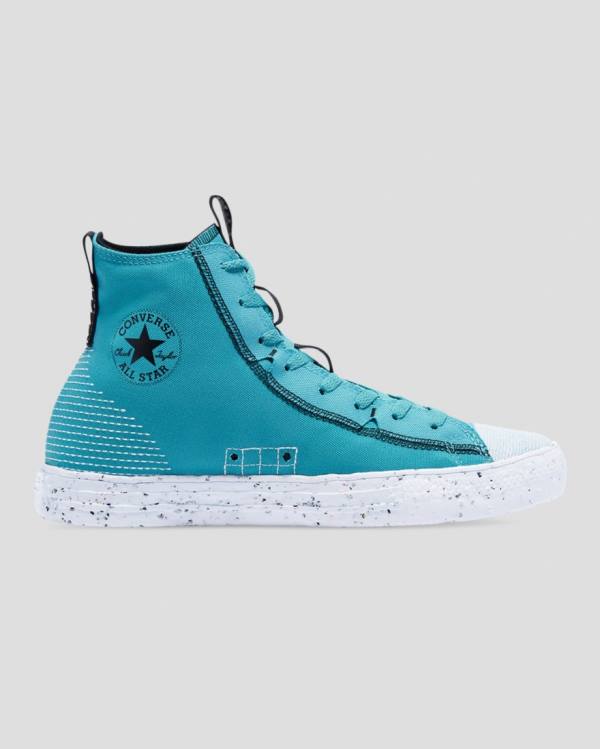 Zapatillas Altas Converse Chuck Taylor All Star Crater Renew Knit Tenis Azules | CV-730QHZ