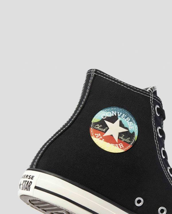 Zapatillas Altas Converse Chuck Taylor All Star National Parks Patch Tenis Negras | CV-730UNW