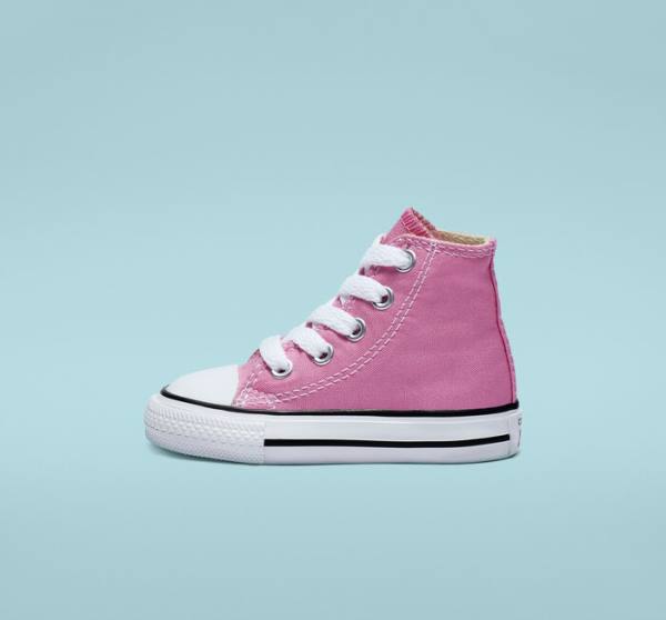 Zapatillas Altas Converse Chuck Taylor All Star Classic Tenis Rosas | CV-740OTD