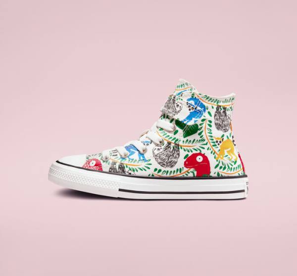 Zapatillas Altas Converse Chuck Taylor All Star Easy-On Multicolored Animals Tenis Multicolor | CV-827IST