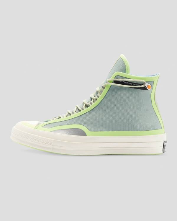 Zapatillas Altas Converse Seam Tape Chuck 70 Tenis Verde | CV-865DNH