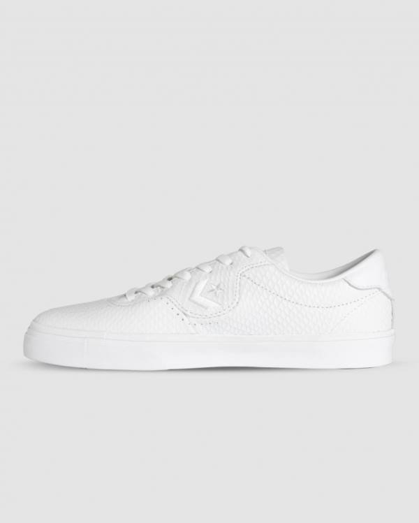 Zapatillas Bajas Converse CONS Louie Lopez Pro Cuero Tenis Blancas | CV-403NSH