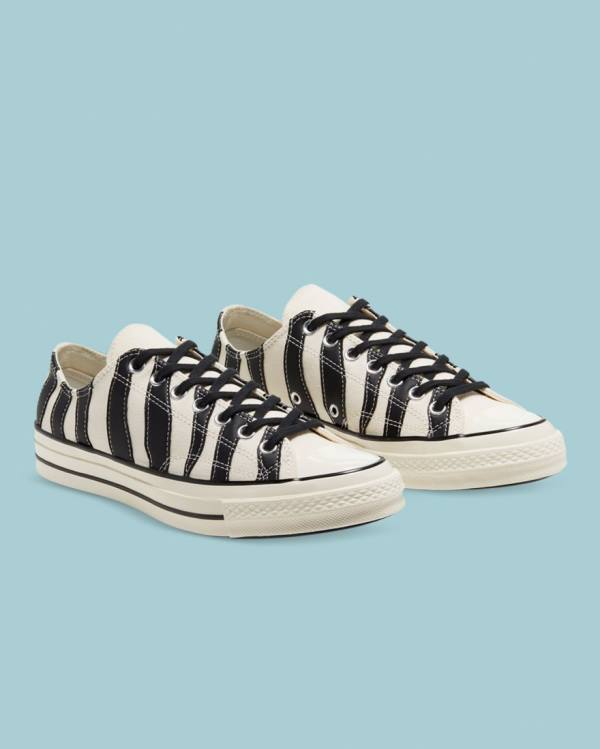 Zapatillas Bajas Converse Chuck 70 Archive Zebra Overlay Tenis Beige | CV-954GQA