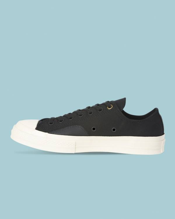 Zapatillas Bajas Converse Chuck 70 Clean N Preme Tenis Negras | CV-192FUP