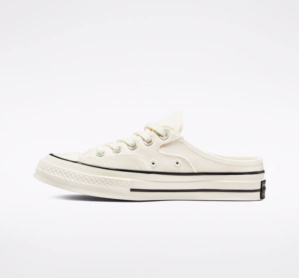 Zapatillas Bajas Converse Chuck 70 Mule Tenis Negras | CV-327NTS