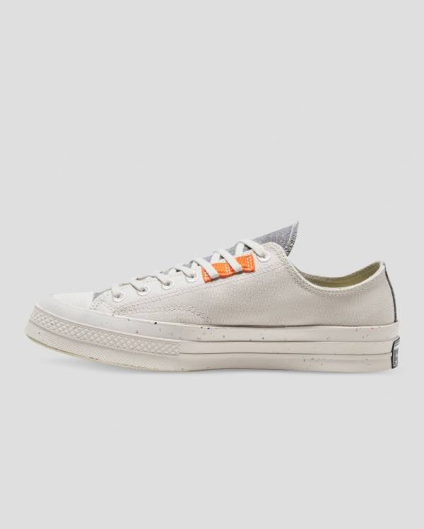 Zapatillas Bajas Converse Chuck 70 Renew Regrind Foxing Tenis Beige | CV-618VFC