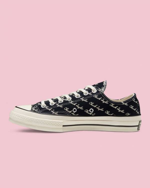 Zapatillas Bajas Converse Chuck 70 Signature Tenis Negras | CV-145IEP