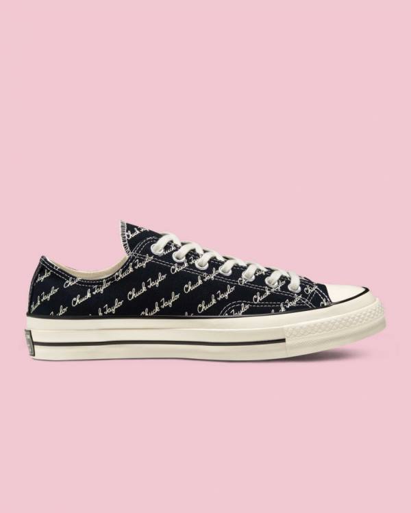 Zapatillas Bajas Converse Chuck 70 Signature Tenis Negras | CV-260EPU