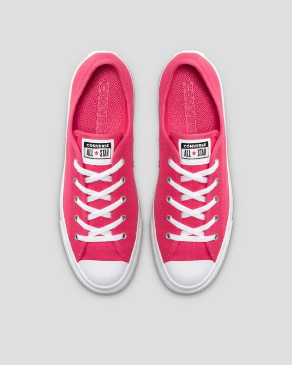 Zapatillas Bajas Converse Chuck Taylor All Star Dainty Tenis Rosas | CV-026BGX