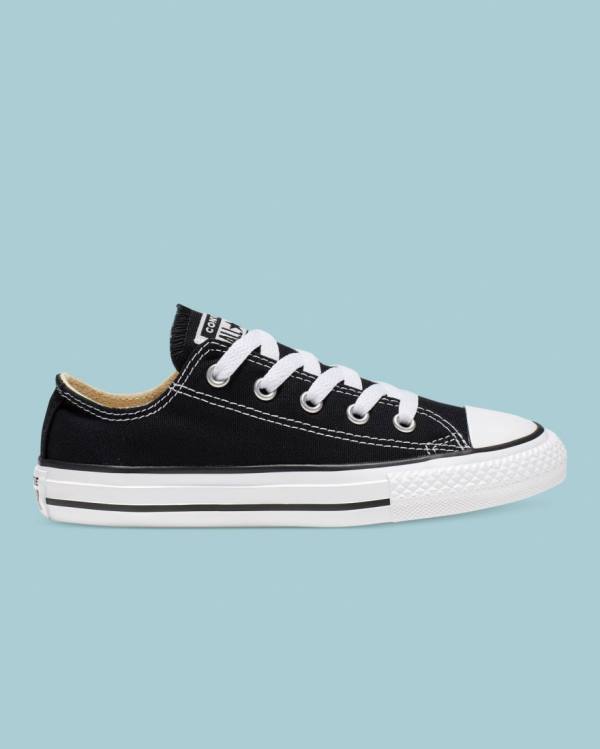 Zapatillas Bajas Converse Chuck Taylor All Star Tenis Negras | CV-124NBV