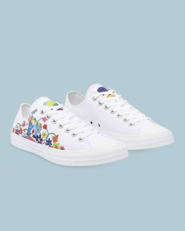 Zapatillas Bajas Converse Chuck Taylor All Star Pride Tenis Blancas | CV-175CRO