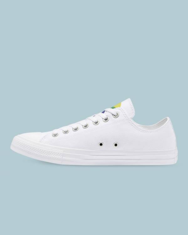 Zapatillas Bajas Converse Chuck Taylor All Star Pride Tenis Blancas | CV-175CRO