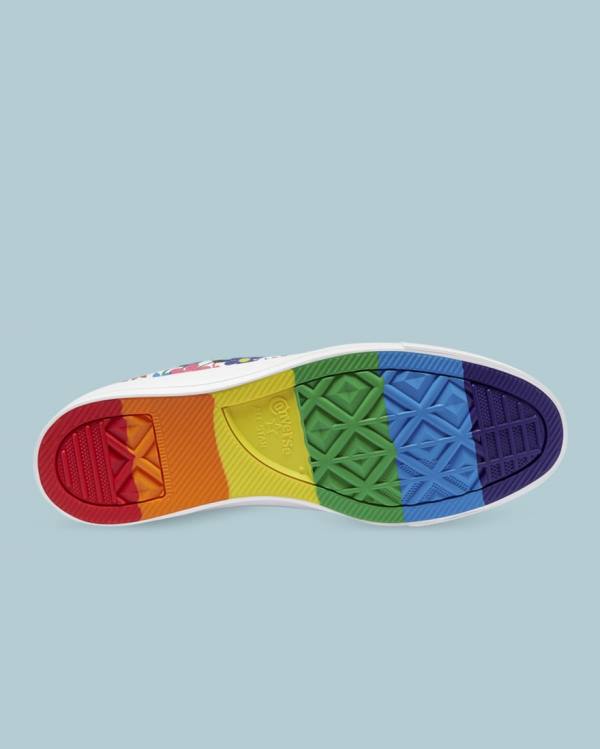 Zapatillas Bajas Converse Chuck Taylor All Star Pride Tenis Blancas | CV-175CRO