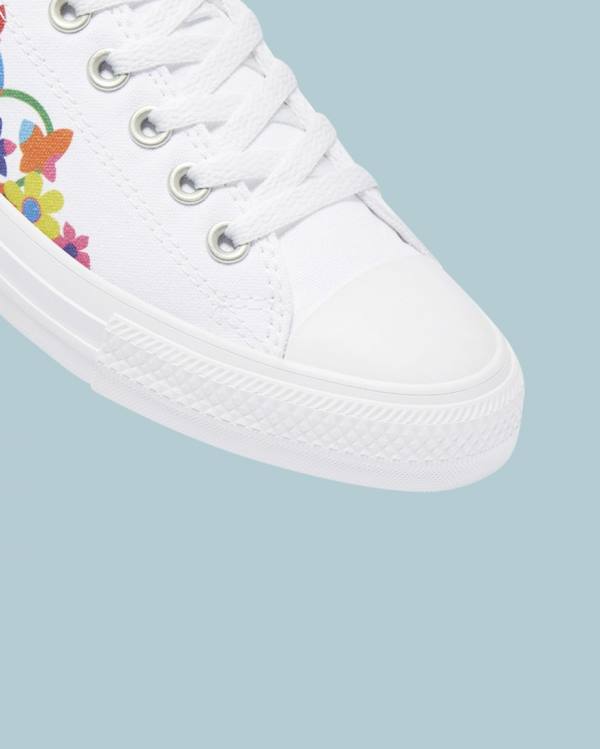 Zapatillas Bajas Converse Chuck Taylor All Star Pride Tenis Blancas | CV-175CRO