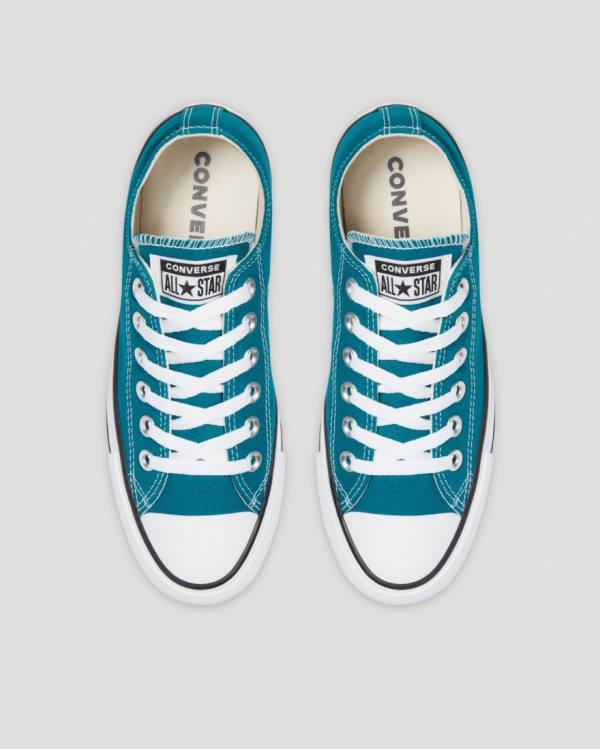 Zapatillas Bajas Converse Chuck Taylor All Star Seasonal Tenis Azules | CV-182AQB