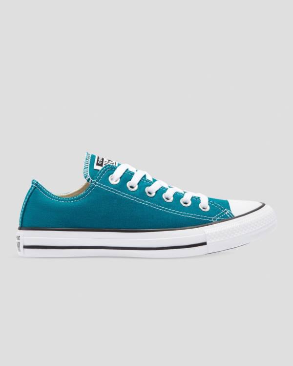 Zapatillas Bajas Converse Chuck Taylor All Star Seasonal Tenis Azules | CV-182AQB