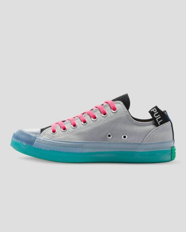 Zapatillas Bajas Converse Chuck Taylor All Star CX Pull Tab Tenis Gris | CV-439ETR