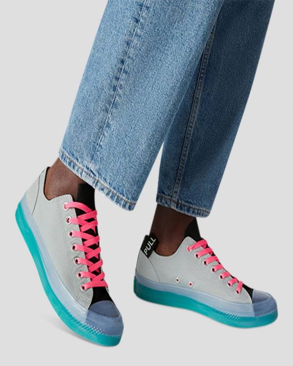 Zapatillas Bajas Converse Chuck Taylor All Star CX Pull Tab Tenis Gris | CV-439ETR