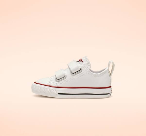 Zapatillas Bajas Converse Chuck Taylor All Star Easy-On Cuero Tenis Blancas | CV-480JGH