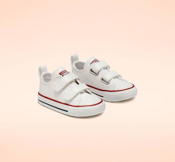 Zapatillas Bajas Converse Chuck Taylor All Star Easy-On Cuero Tenis Blancas | CV-480JGH