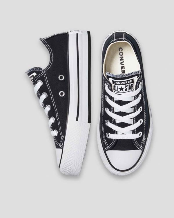 Zapatillas Bajas Converse Chuck Taylor All Star EVA Plataforma Tenis Negras | CV-510NYO