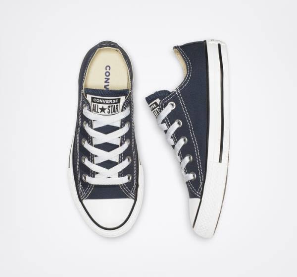 Zapatillas Bajas Converse Chuck Taylor All Star Classic Tenis Azul Marino | CV-609UOJ