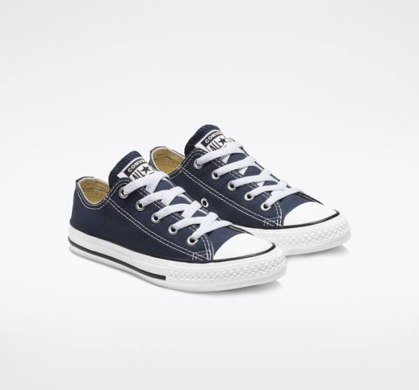 Zapatillas Bajas Converse Chuck Taylor All Star Classic Tenis Azul Marino | CV-609UOJ