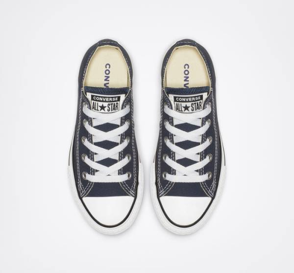 Zapatillas Bajas Converse Chuck Taylor All Star Classic Tenis Azul Marino | CV-609UOJ