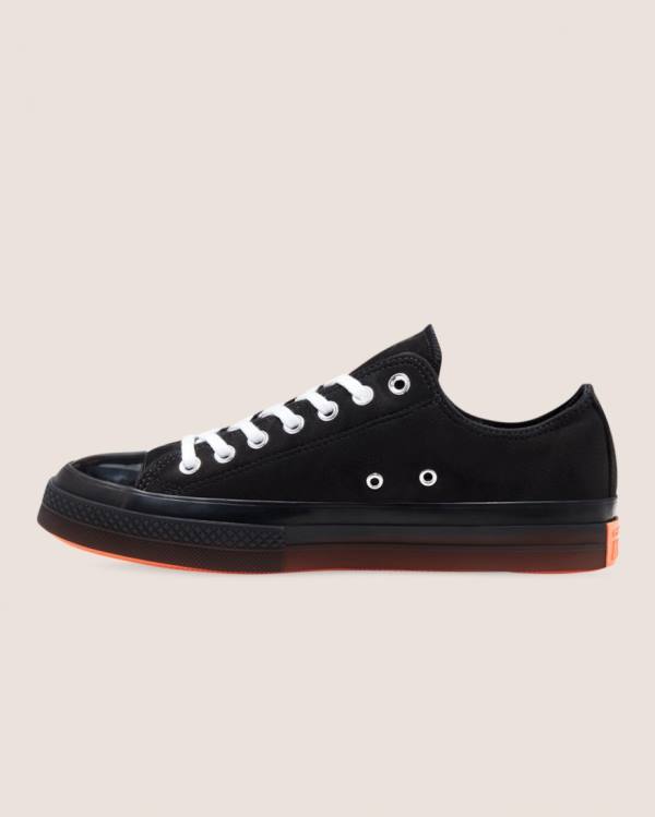 Zapatillas Bajas Converse Chuck Taylor All Star CX Stretch Gamuza Tenis Negras | CV-630RMZ