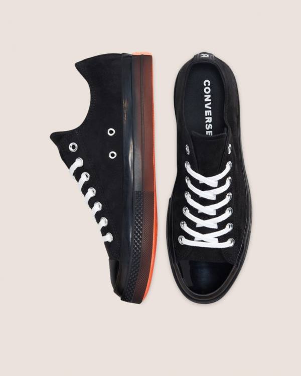 Zapatillas Bajas Converse Chuck Taylor All Star CX Stretch Gamuza Tenis Negras | CV-630RMZ