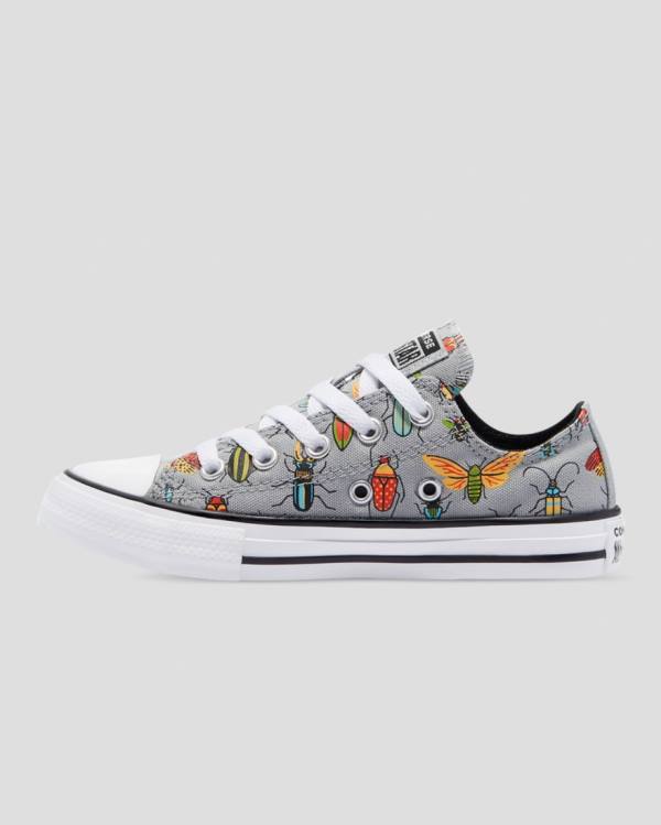 Zapatillas Bajas Converse Chuck Taylor All Star Bugged Out Tenis Gris | CV-701ONU