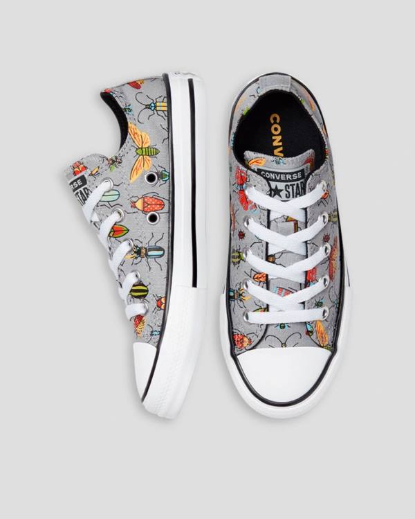 Zapatillas Bajas Converse Chuck Taylor All Star Bugged Out Tenis Gris | CV-701ONU