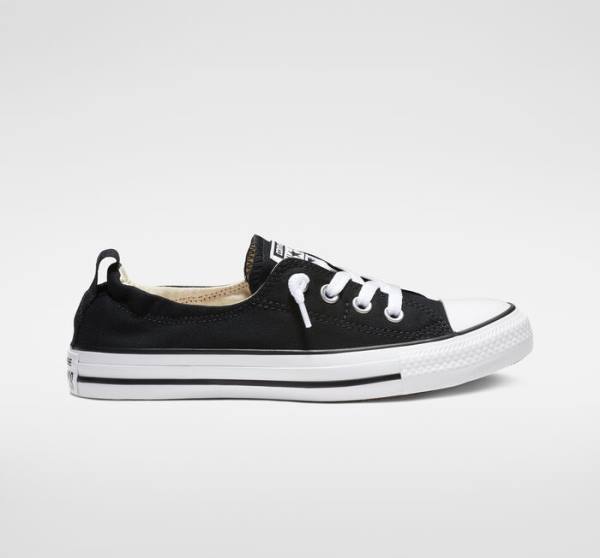 Zapatillas Bajas Converse Chuck Taylor All Star Shoreline Slip Tenis Negras | CV-710SBV