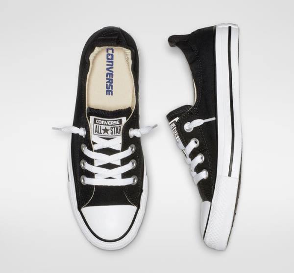 Zapatillas Bajas Converse Chuck Taylor All Star Shoreline Slip Tenis Negras | CV-710SBV