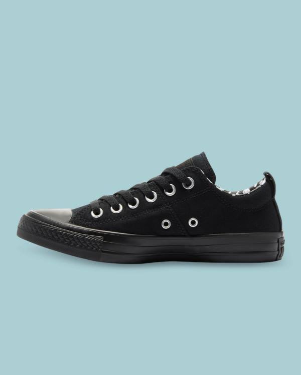 Zapatillas Bajas Converse Chuck Taylor All Star Madison Tenis Negras | CV-721QKB