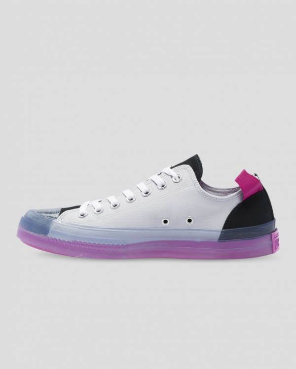 Zapatillas Bajas Converse Chuck Taylor All Star CX Colour Blocked Tenis Blancas Negras | CV-801BKJ