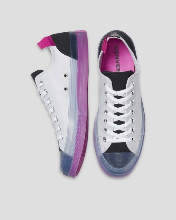 Zapatillas Bajas Converse Chuck Taylor All Star CX Colour Blocked Tenis Blancas Negras | CV-801BKJ