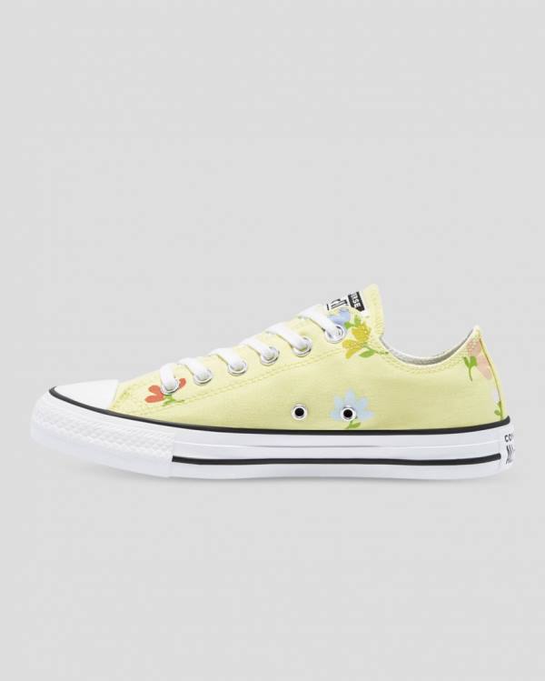 Zapatillas Bajas Converse Chuck Taylor All Star Garden Party Tenis Amarillo | CV-913GUQ