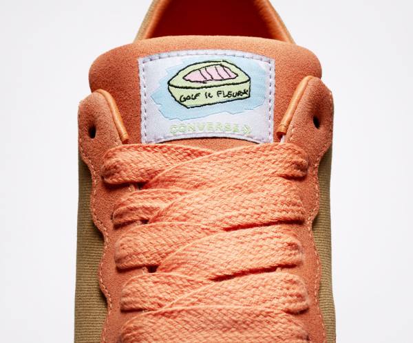 Zapatillas Bajas Converse GOLF le FLEUR GLF 2.0 Tenis Amarillo Oscuro Cobra Marrones Blancas | CV-876XCL