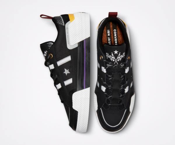 Zapatillas Bajas Converse Ibn Jasper One Star Tenis Negras Blancas Amarillo | CV-106IDH