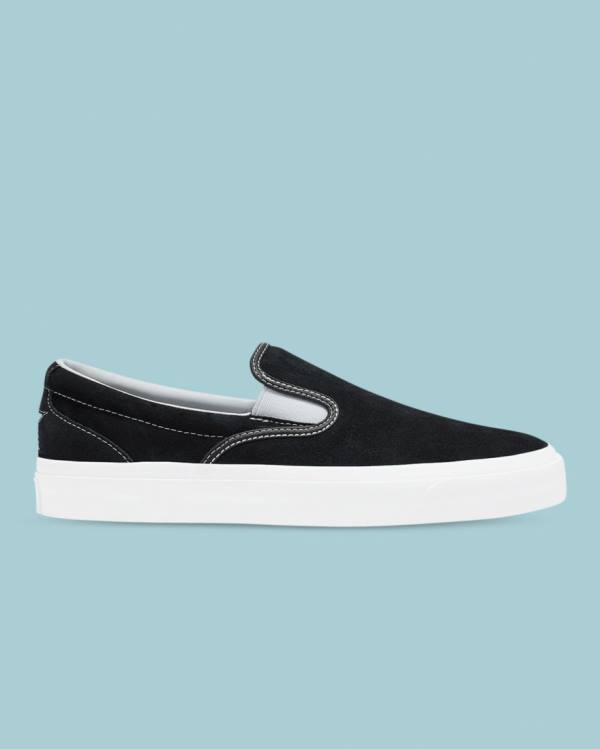 Zapatillas Bajas Converse One Star CC Slip On Tenis Negras | CV-943QWL