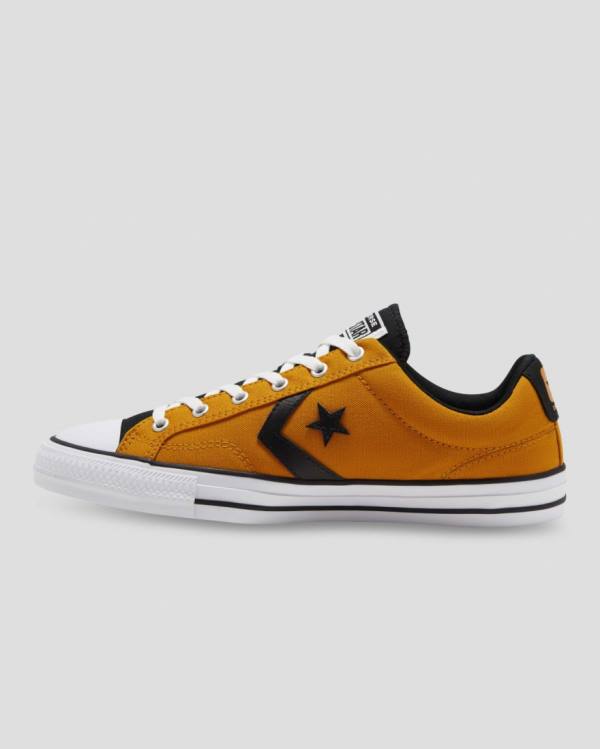 Zapatillas Bajas Converse Star Player Tenis Amarillo Negras | CV-514CJK